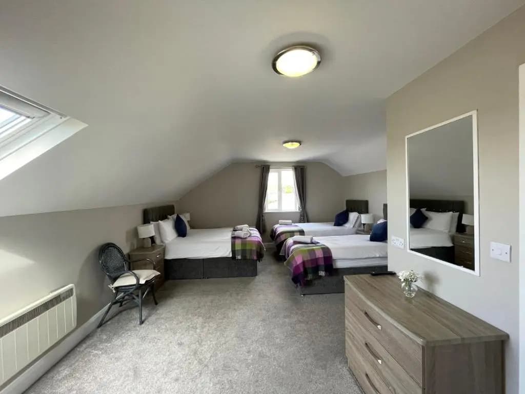 Standard Quadruple room with mountain view