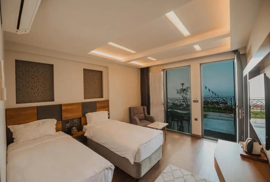 Deluxe Double room twin beds