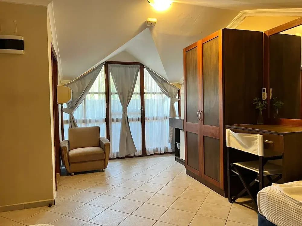 Standard Double Attic room with balcony full double bed