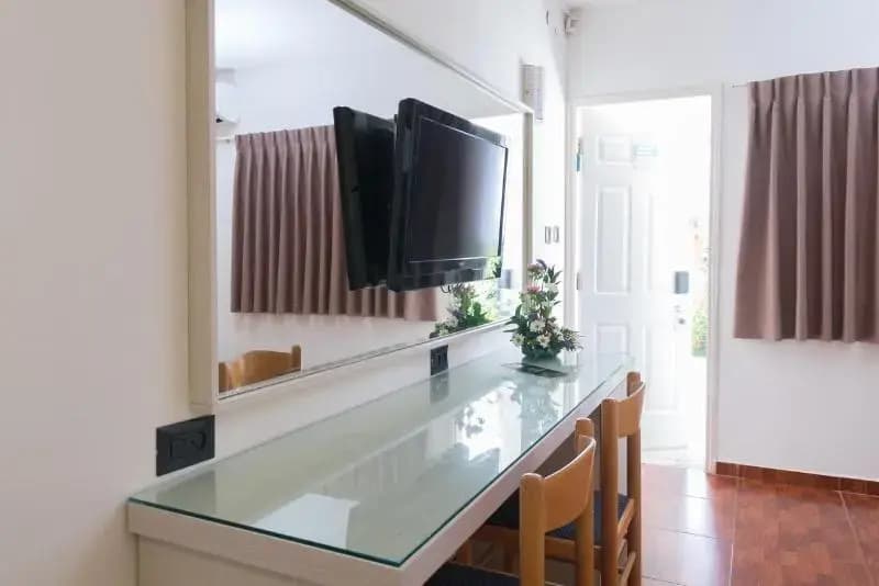 Standard Double room with balcony and with garden view full double bed