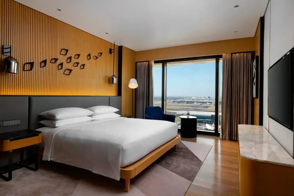 1 Bedroom Executive Double Suite with city view full double bed