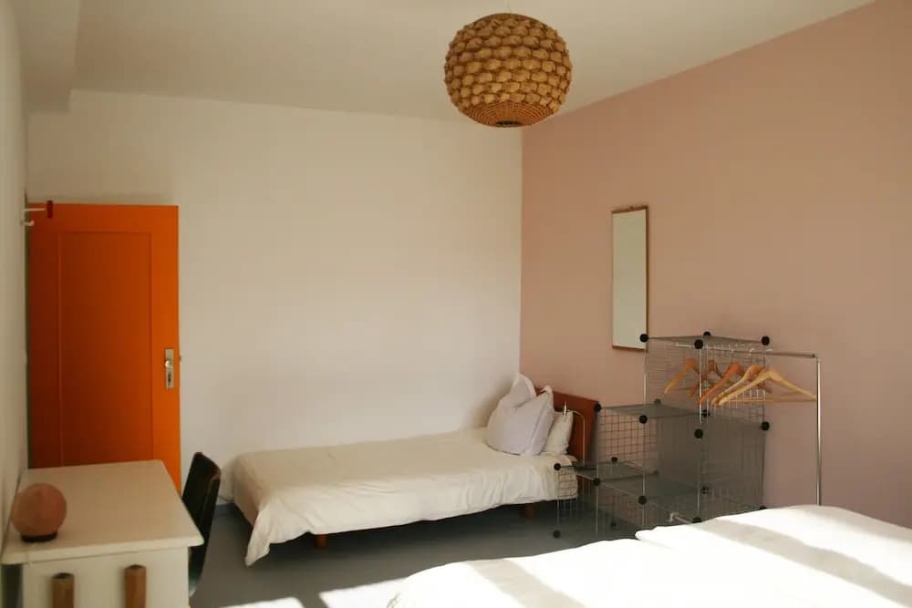 Comfort room with balcony