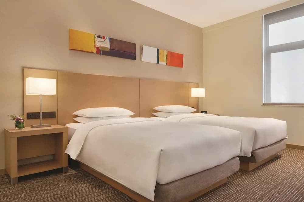 Double room twin beds