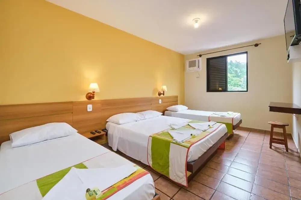 Deluxe Quadruple room with balcony