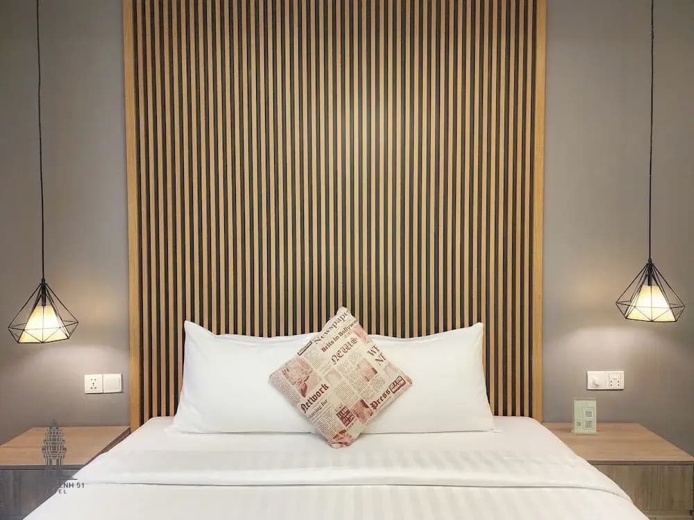 Economy Double Studio with balcony and with city view full double bed
