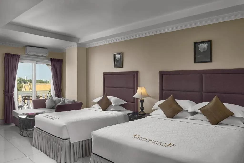 Double Studio with balcony twin beds