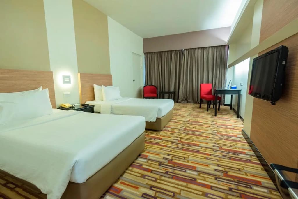 Deluxe Double room twin beds