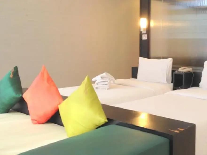 Superior No Window Double room twin beds