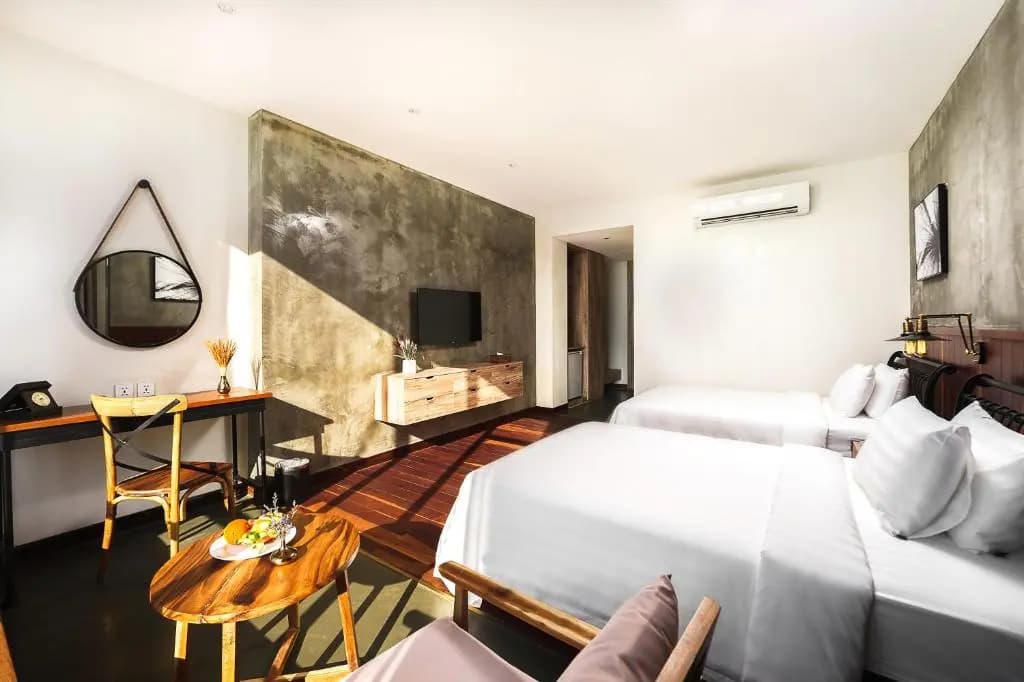 Deluxe Double room twin beds