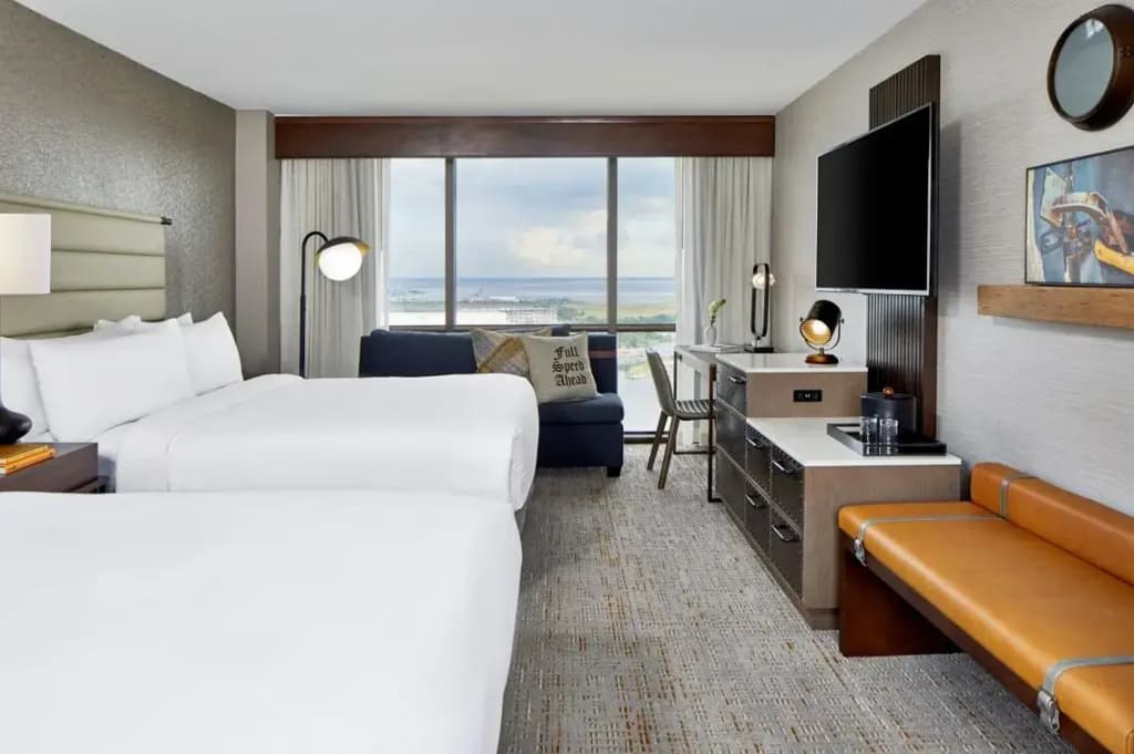 Deluxe Quadruple room with river view