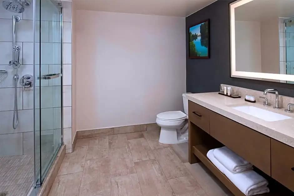 Presidential Double Suite with river view full double bed