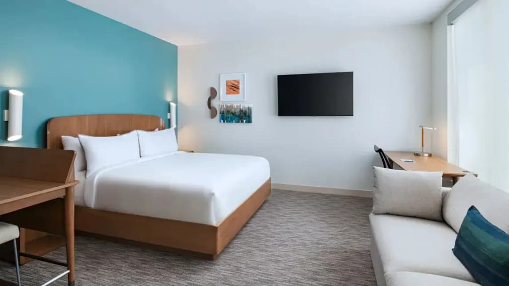Double Studio full double bed