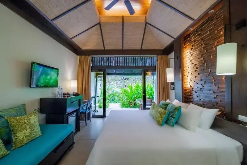 Superior Double room with garden view full double bed