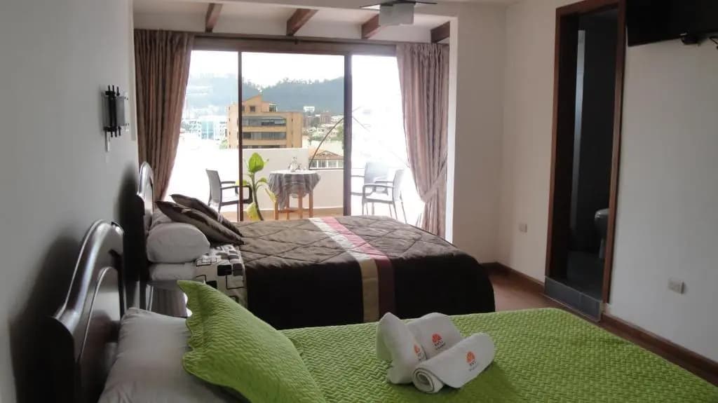 Standard Double room with balcony twin beds