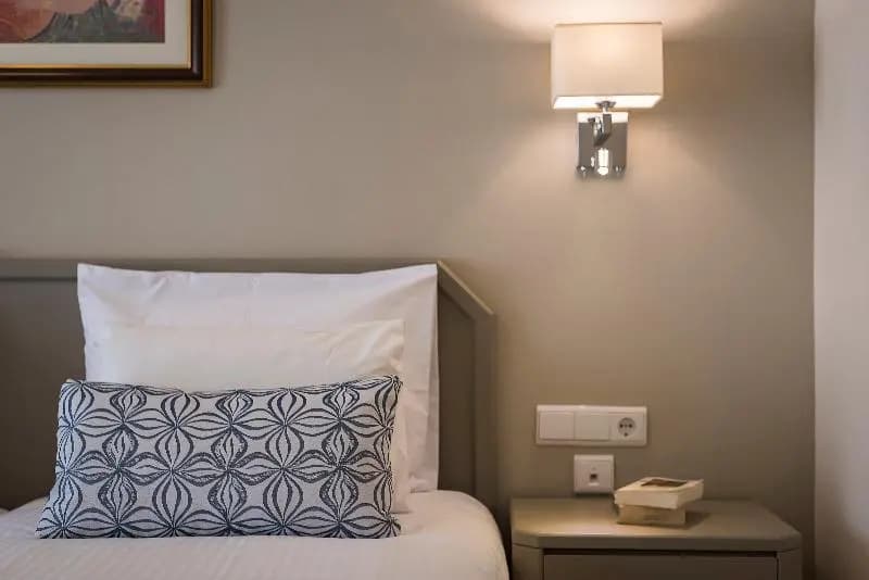 Standard Double room with balcony and with land view full double bed