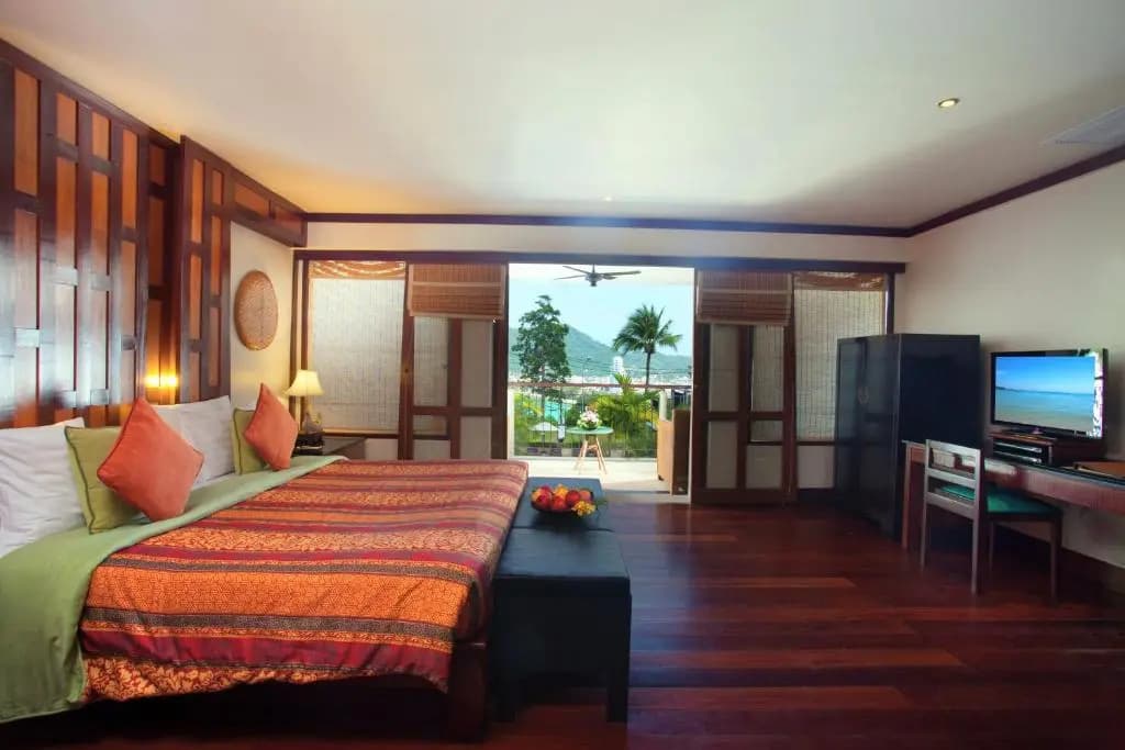 Deluxe Double room with sea view full double bed