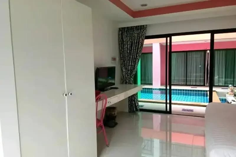 Standard Double room with balcony and with pool view twin beds
