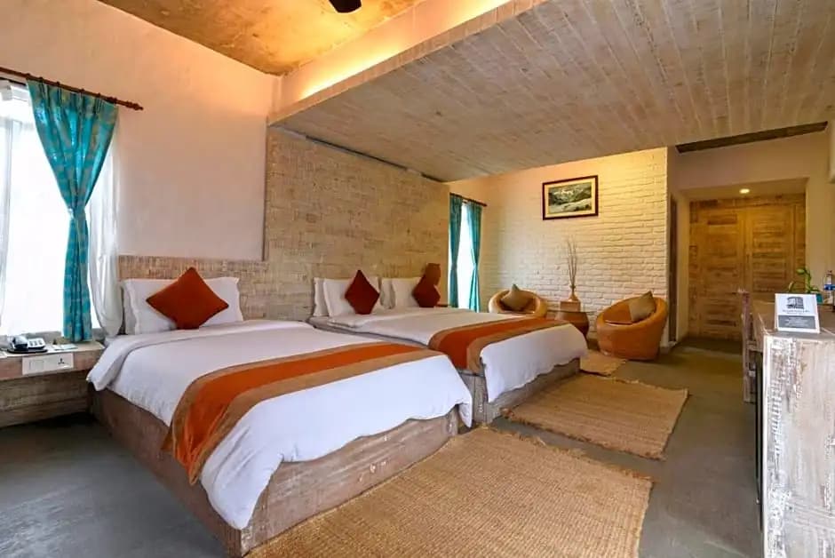 Deluxe Double room twin beds