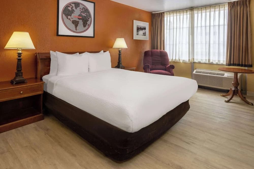 Standard Double room with pool view full double bed