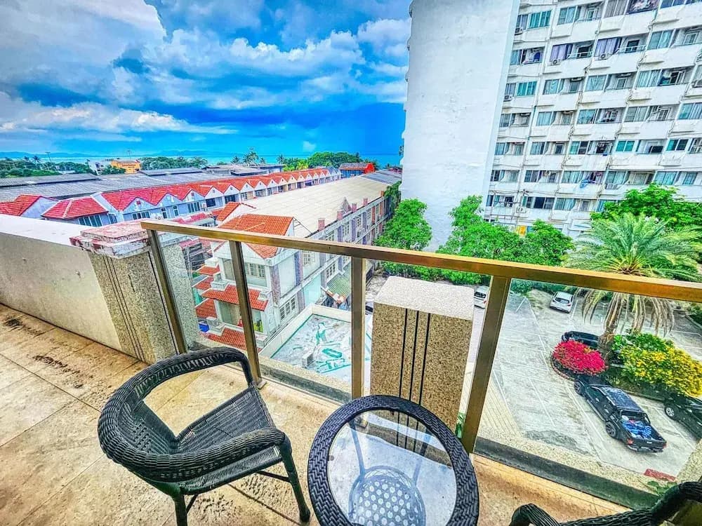 Presidential Suite with balcony and with ocean view
