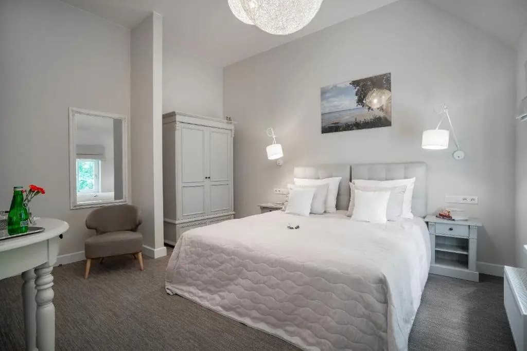 Standard Double room with garden view full double bed