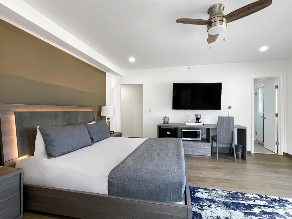 Deluxe Double room oceanfront full double bed