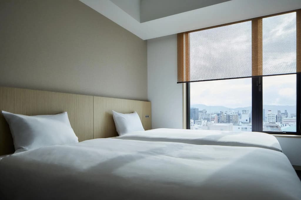 Double room twin beds