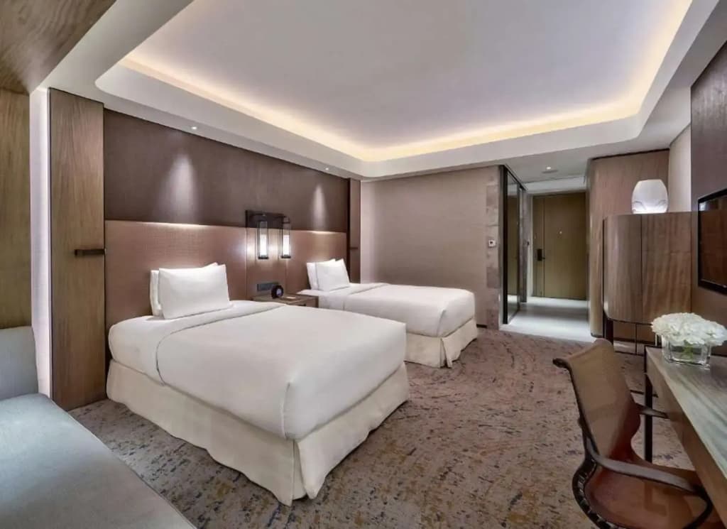 Deluxe Double room with bay view twin beds