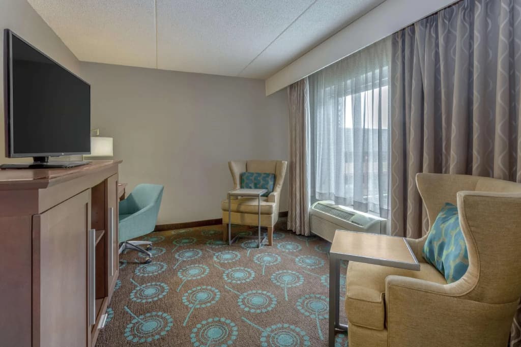 1 Bedroom Double Suite full double bed