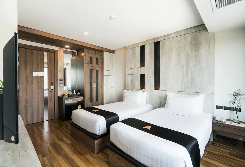 Superior Double room with balcony twin beds
