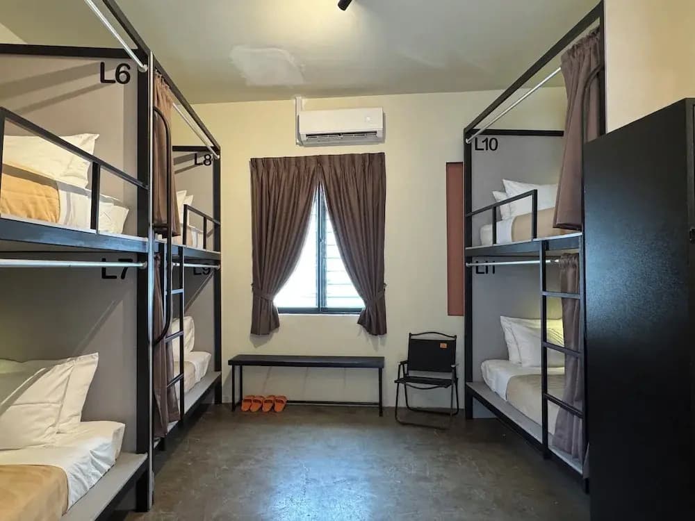 Bed in Dorm (female dorm) with city view
