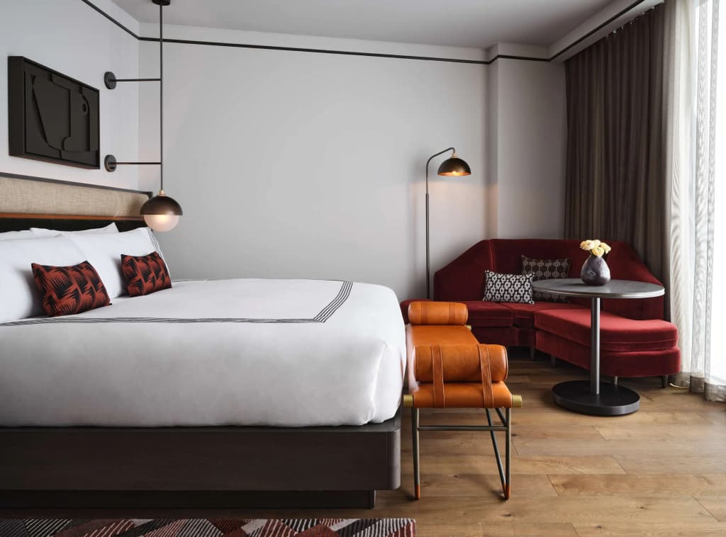 Double Junior Suite full double bed