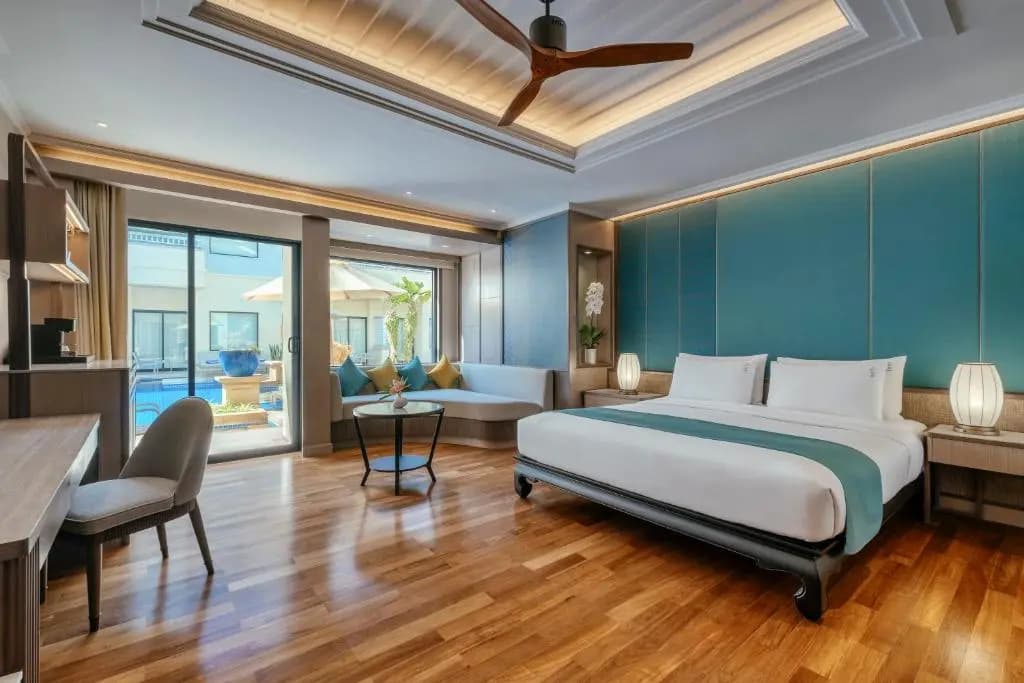 Premium Double Villa full double bed