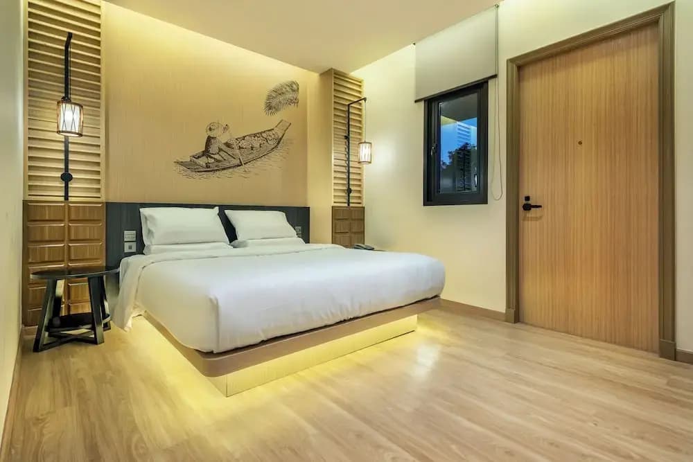 Deluxe Double room full double bed