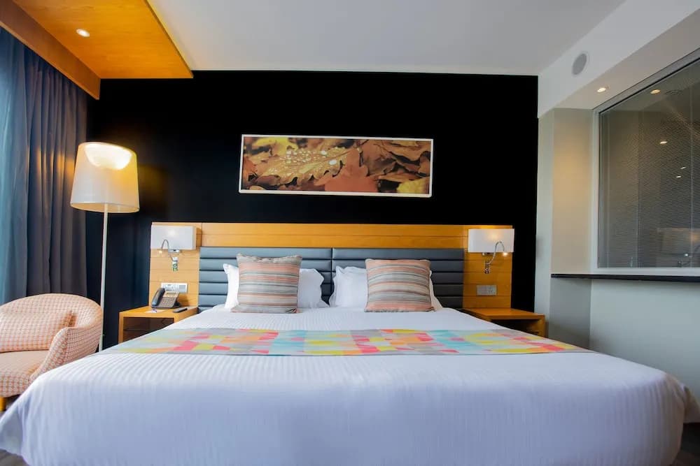 Classic room with mountain view