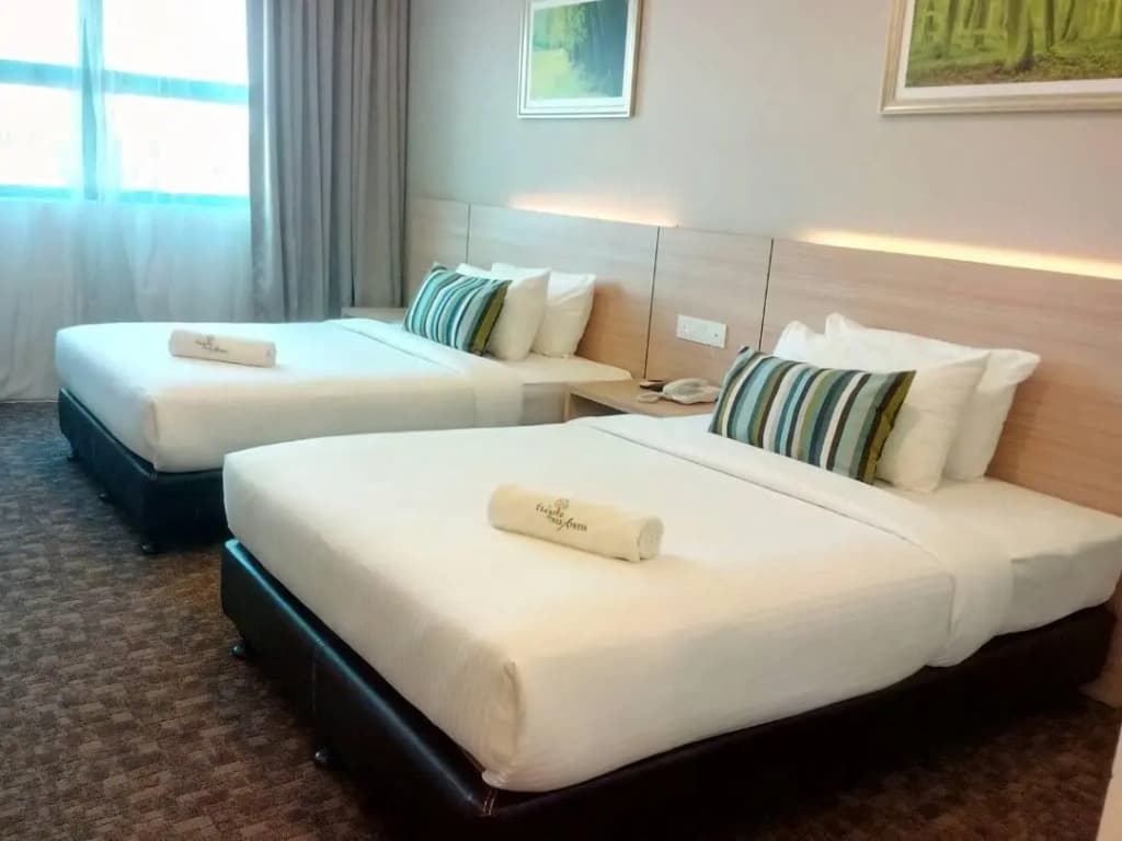 Deluxe Double room twin beds
