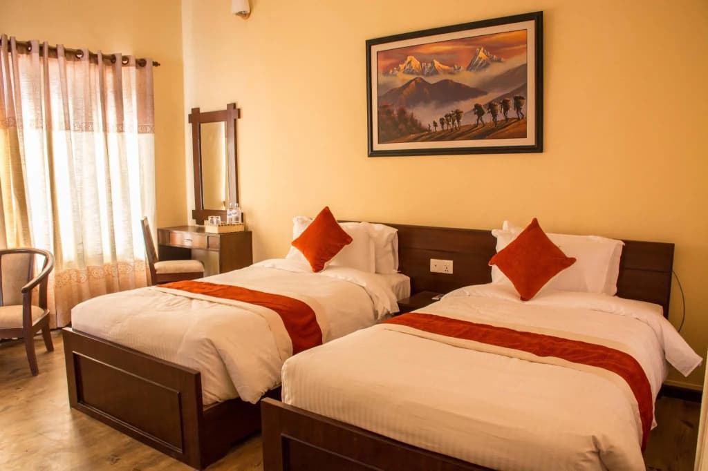 Deluxe room with garden view