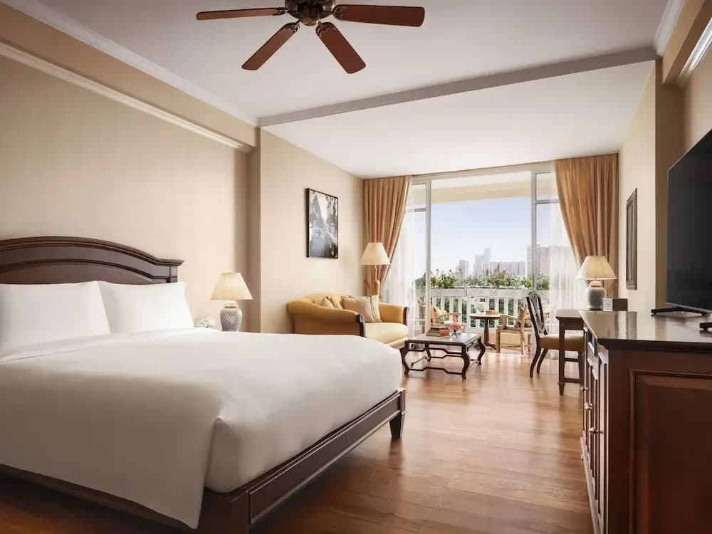 Luxury Double room with balcony full double bed