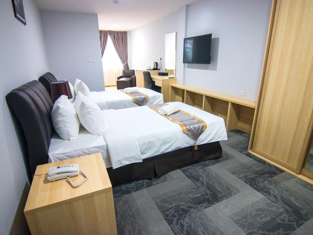 Deluxe Double room twin beds