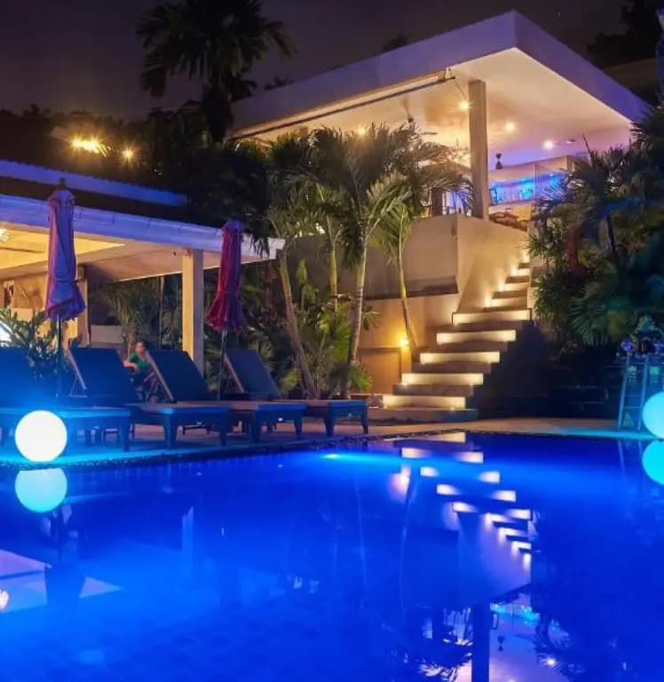 Villa with balcony