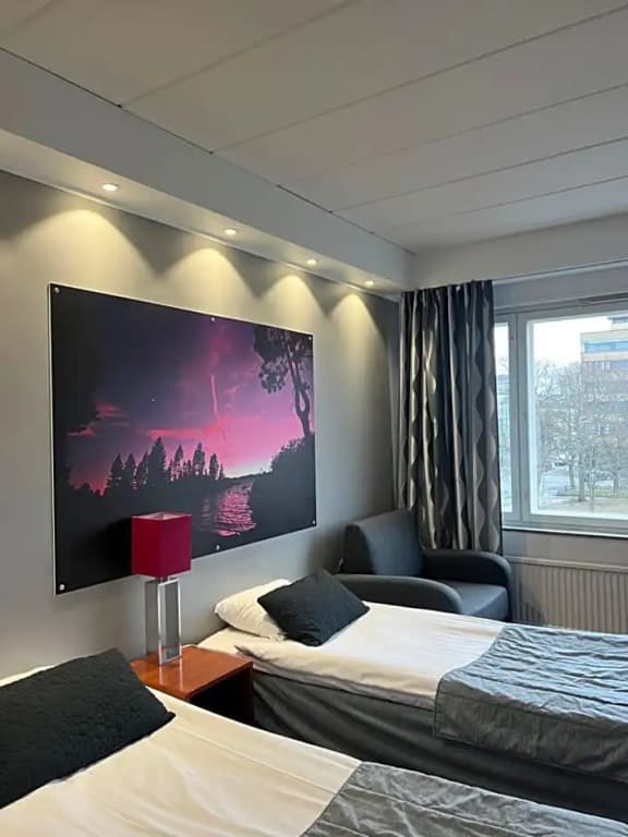 Comfort Double room with city view twin beds