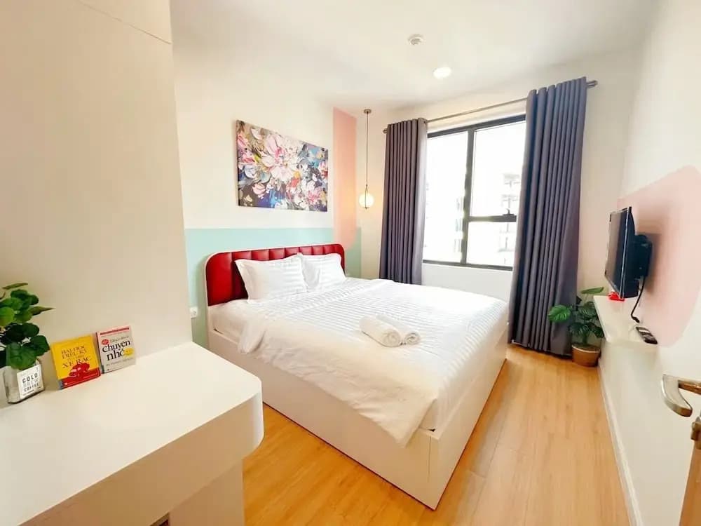 2 Bedrooms Quadruple Apartment with balcony