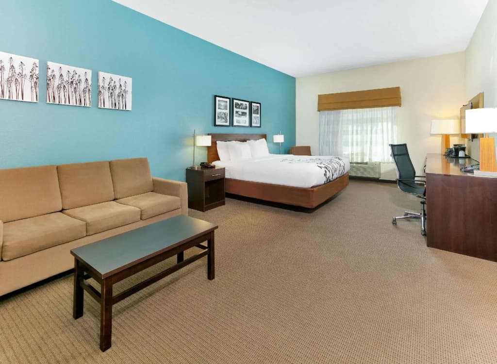 Deluxe Double Suite full double bed