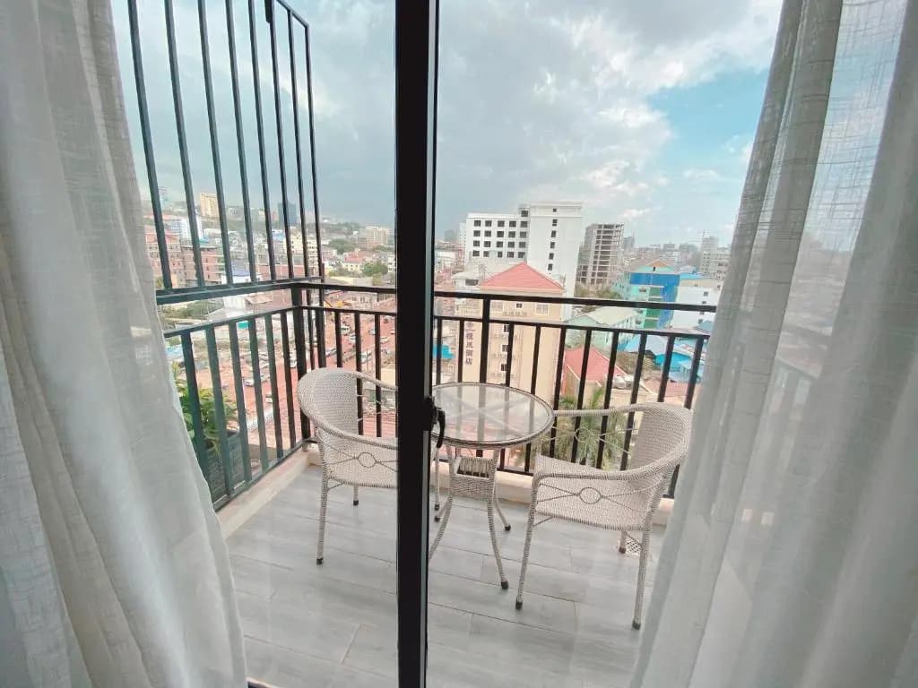 Standard Double room with balcony twin beds