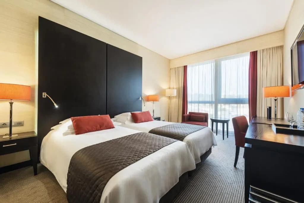 Standard Double room with city view twin beds
