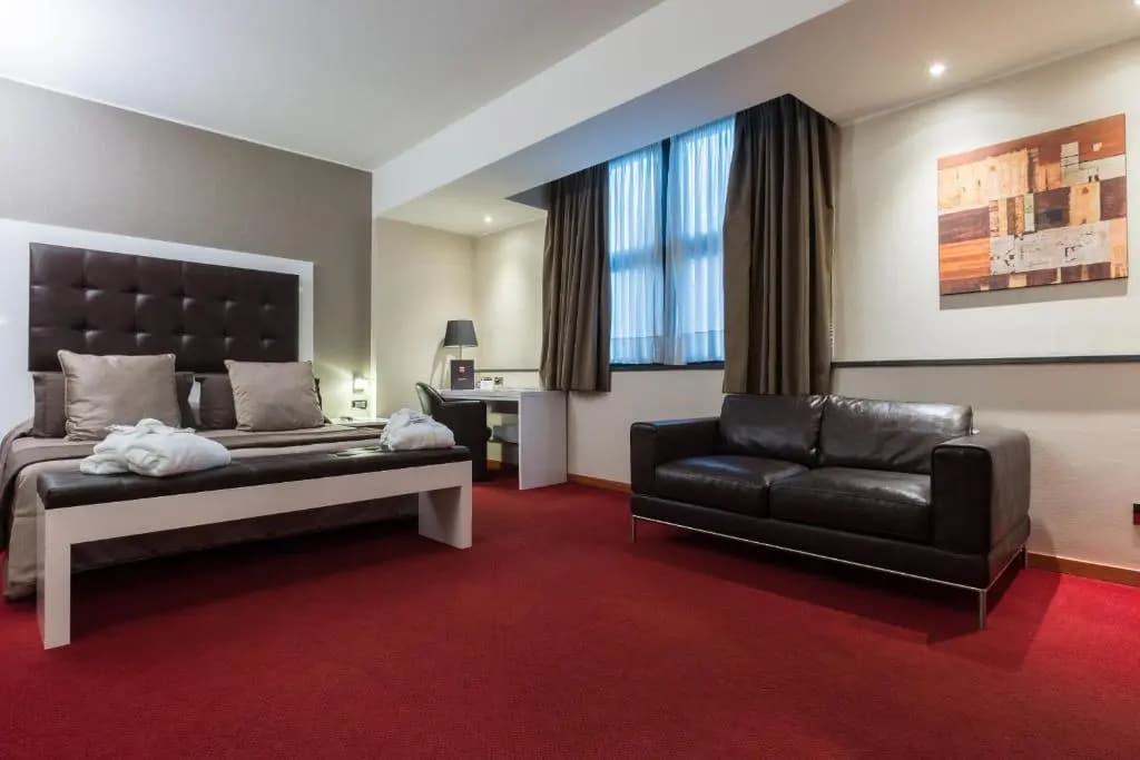 Double room twin beds