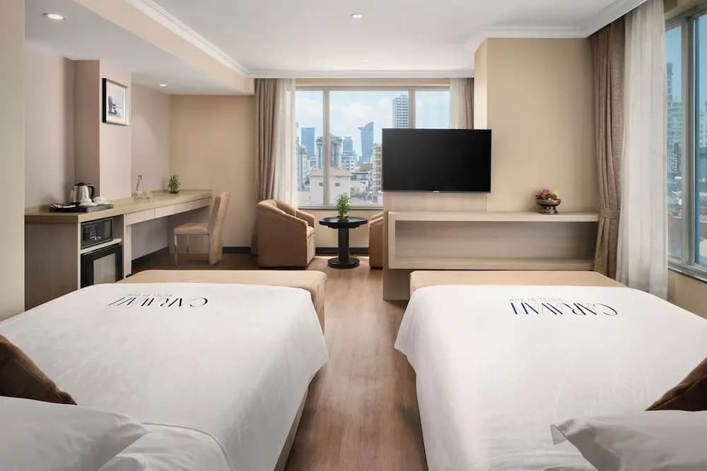 Deluxe Double room twin beds