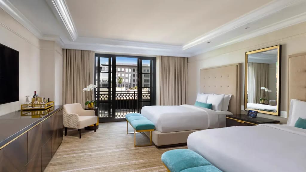 Deluxe Double room full double bed