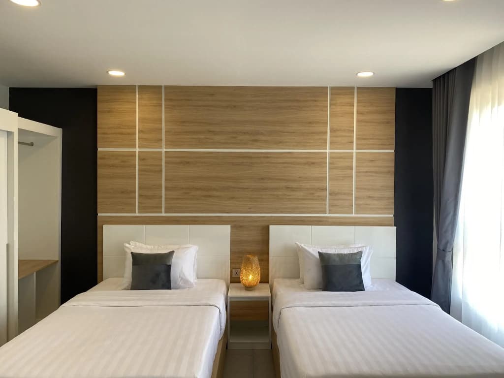Deluxe Double room twin beds