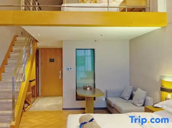 Double Family Apartment twin beds